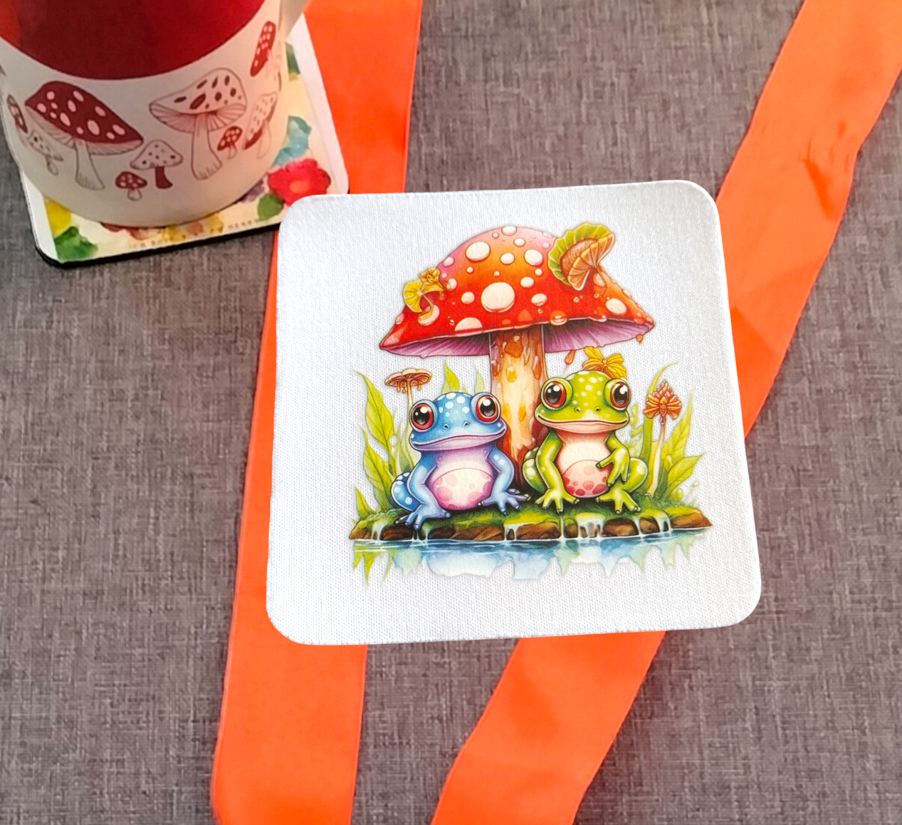 Mushroom Coaster from Karma Goodness Designs