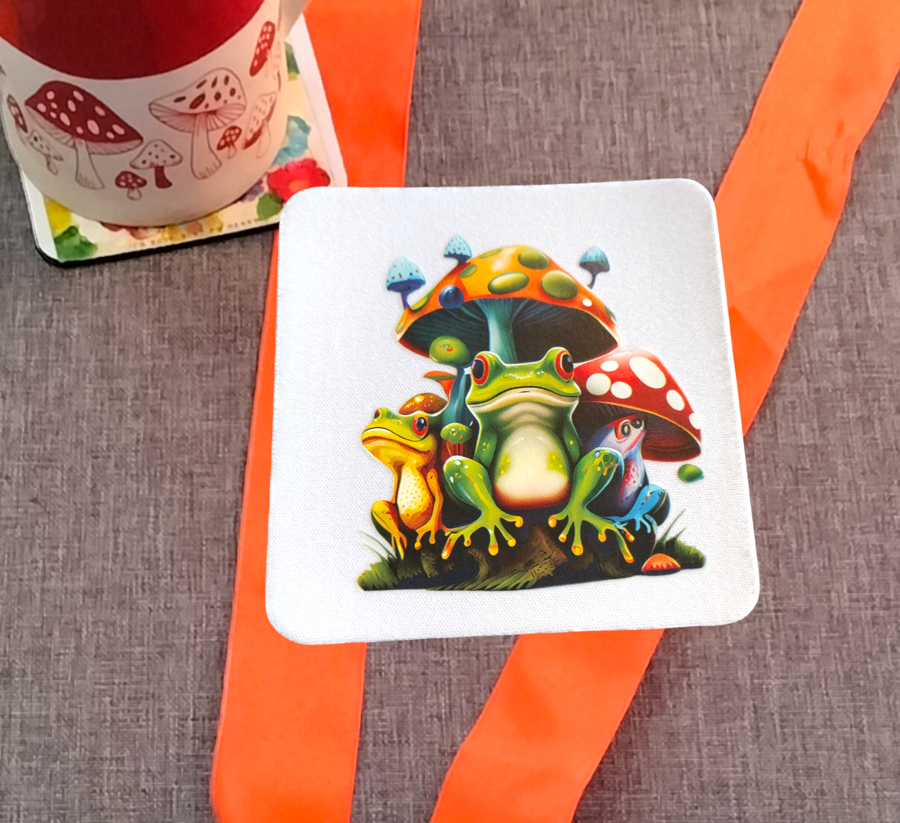 Mushroom Coaster from Karma Goodness Designs