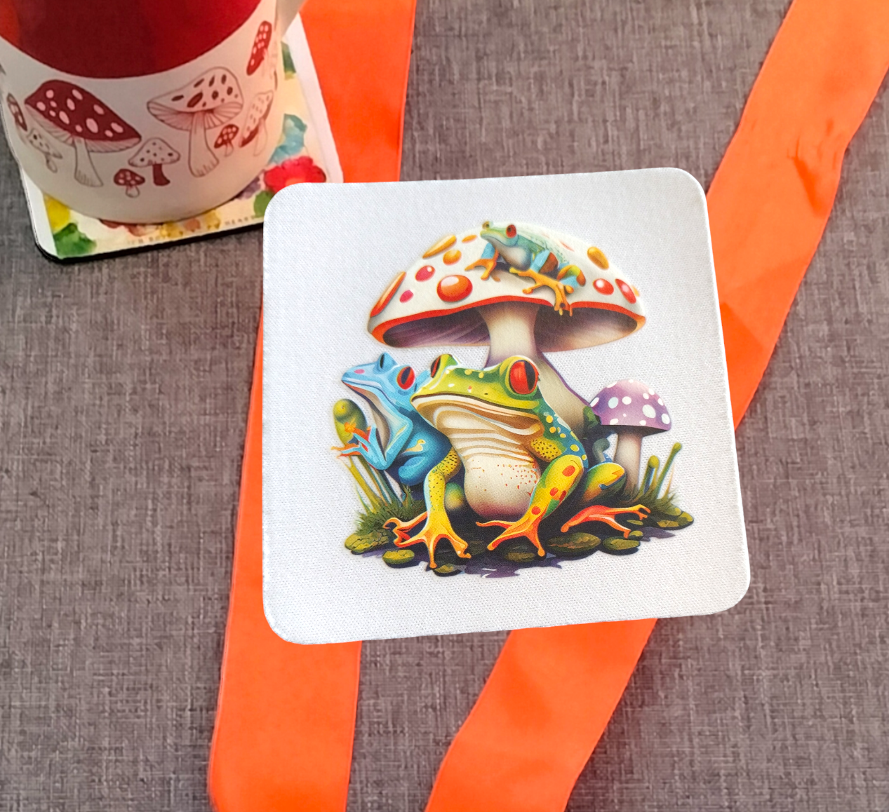 Mushroom Coaster from Karma Goodness Designs