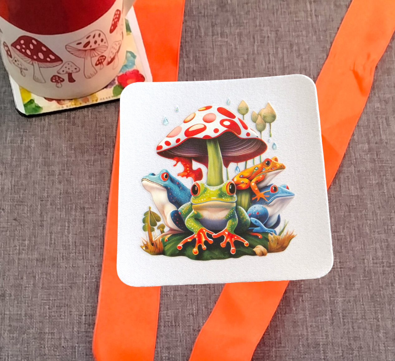 Mushroom Coaster from Karma Goodness Designs