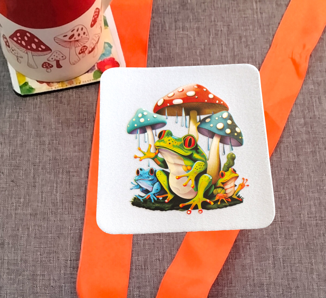 Mushroom Coaster from Karma Goodness Designs