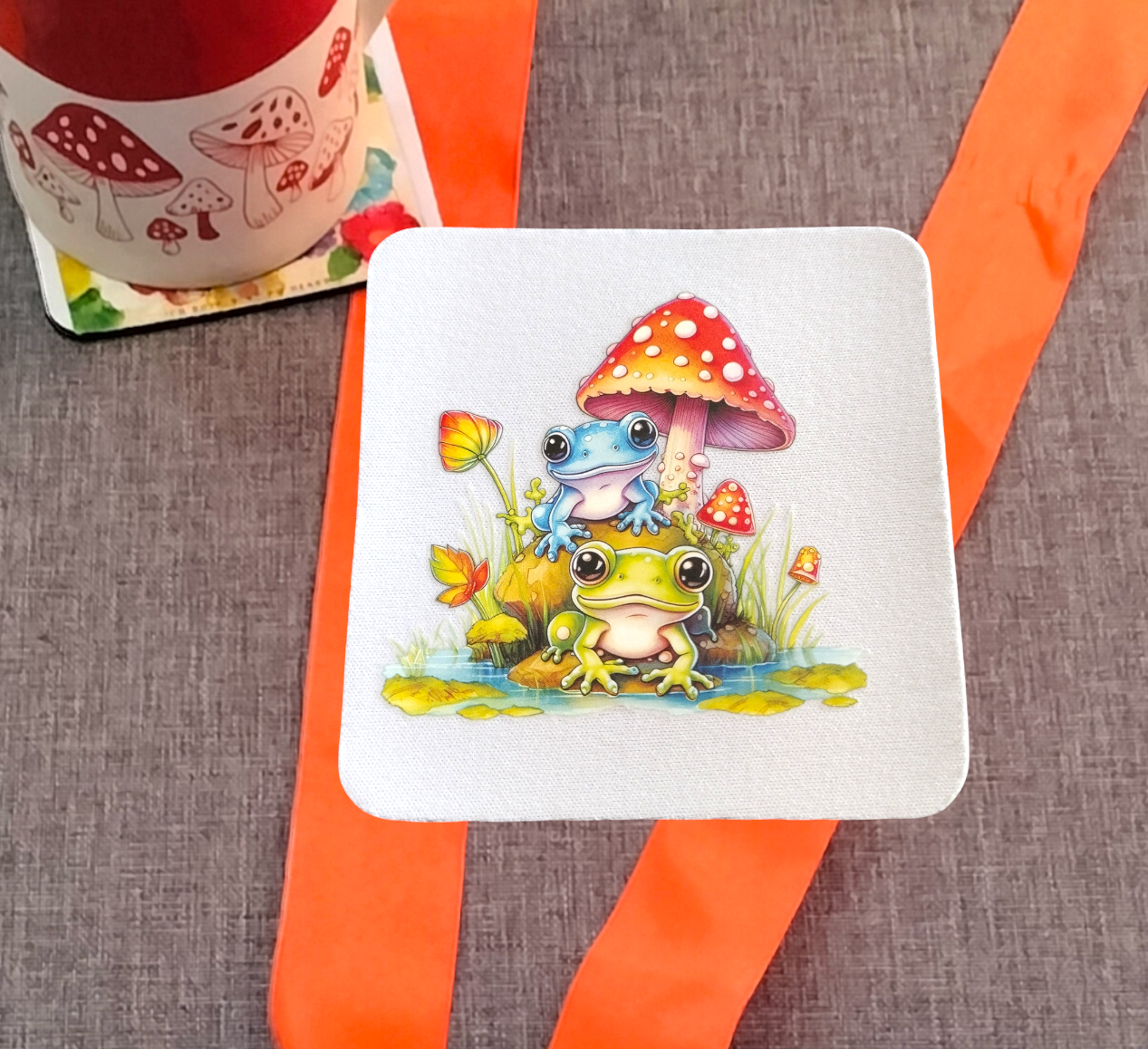 Mushroom Coaster from Karma Goodness Designs