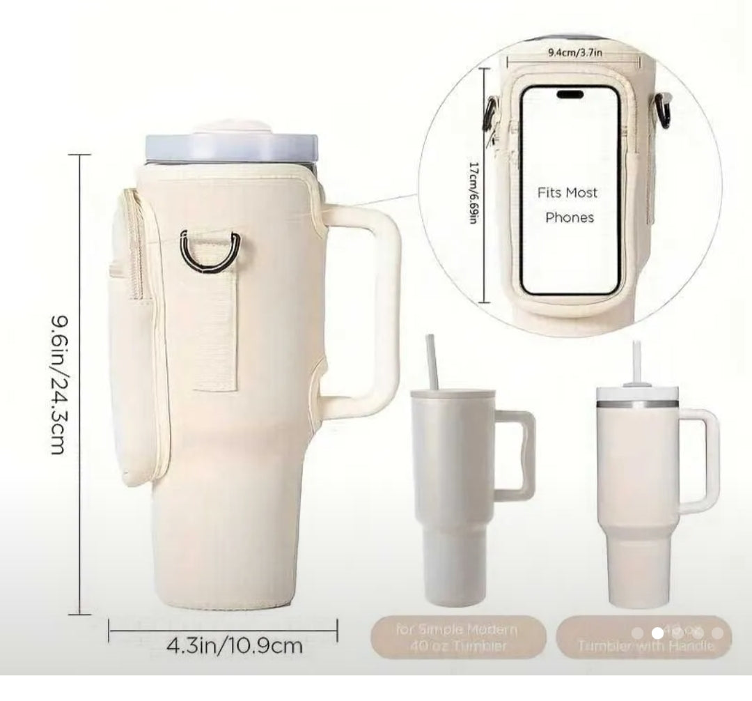 40oz Thermos Cup Holder  from Karma Goodness Designs