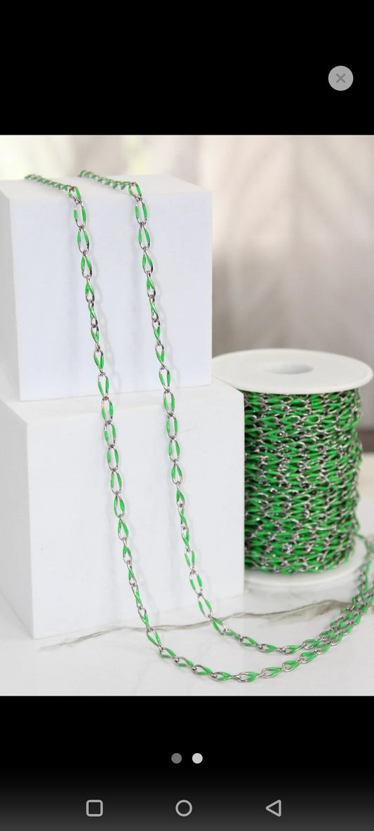 Surgical Stainless Steel Chain  from Karma Goodness Designs