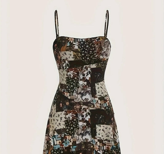 Summer Floral Patchwork Dress  from Karma Goodness Designs